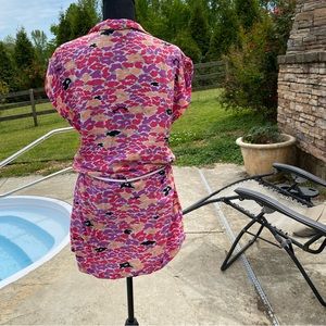 Suno Dress, Pink Floral, Size Medium